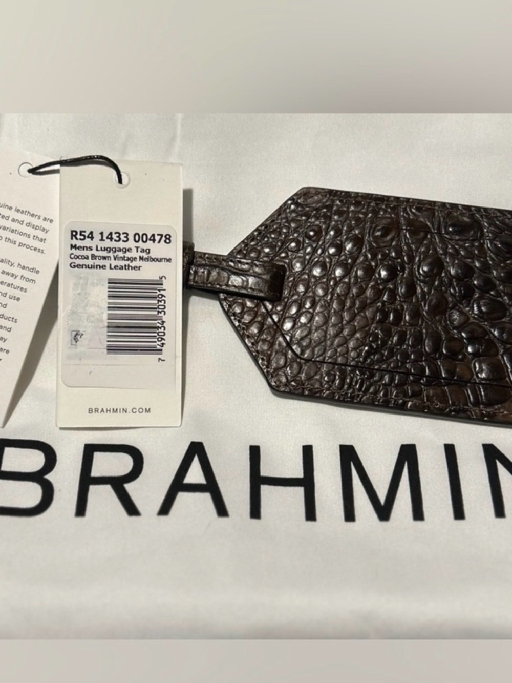 Brahmin Manchester Luggage Tag